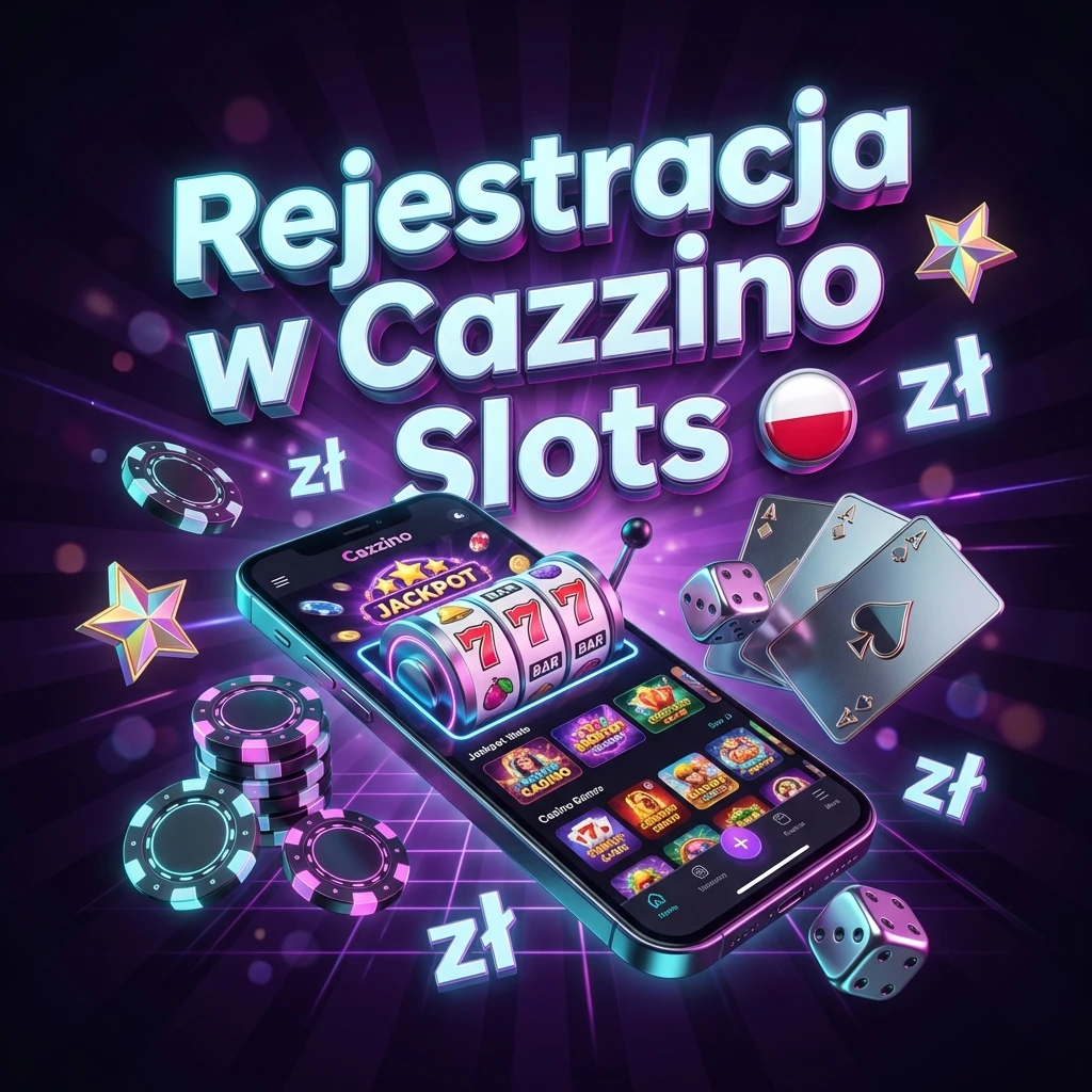 Rejestracja w Cazzino Slots
